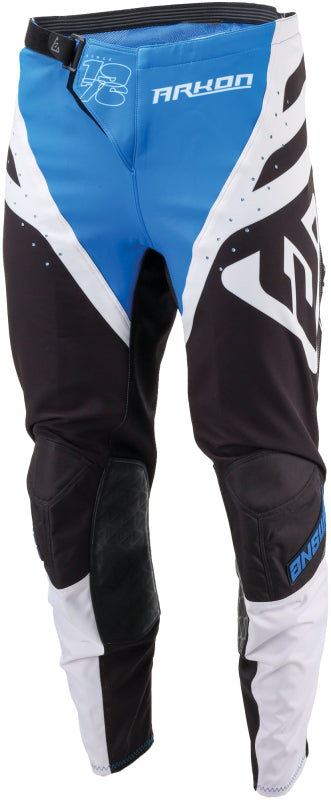 Answer 25 Arkon Nitrus Pants Blue/Black/White Size 28 for Powersports
