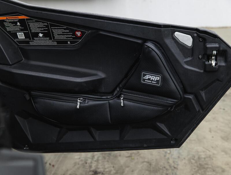 PRP Seats Front Door Bags with Knee Pad for 2025+ Polaris RZR PRO XP, PRO S, and PRO R