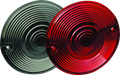 Kuryakyn Smoke Lenses for 3-1/4 inch Flat Turn Signals - Stylish Replacement Upgrade