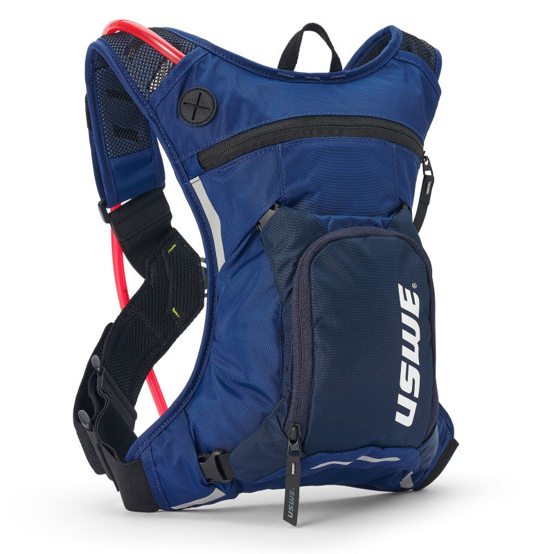 USWE Moto Hydro 3L Hydration Pack - Factory Blue for Off-Road Motorcycle Racing and Adventure