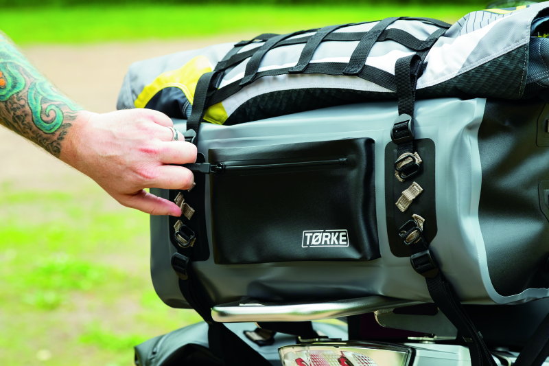 Kuryakyn Torke 35L Dry Duffle Bag – Waterproof Motorcycle and Marine Gear Storage
