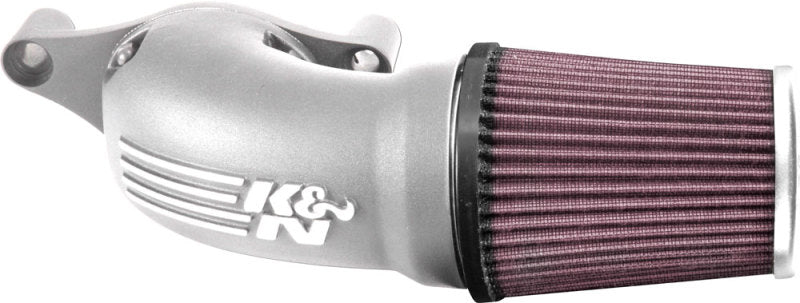 K&N Engineering Performance Air Intake System for 2017-2018 Harley-Davidson Touring Models - Silver (Part No. 57-1139S)