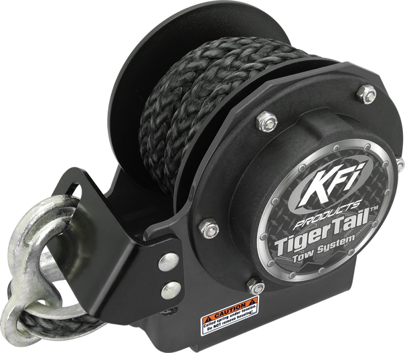 KFI TigerTail Tow System XT – Retractable 12,000 lb Capacity ATV and UTV Tow Rope