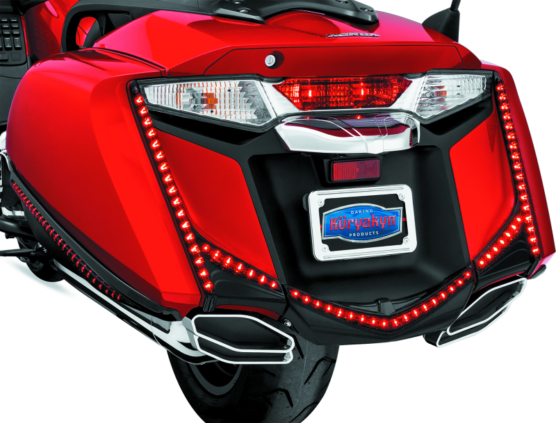 Kuryakyn L.E.D. Rear Fender Tip for Honda GL1800 (2012-2016) with Smoke Lens