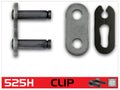 RK Chain 525H Clip Link - Natural for Powersports Chains
