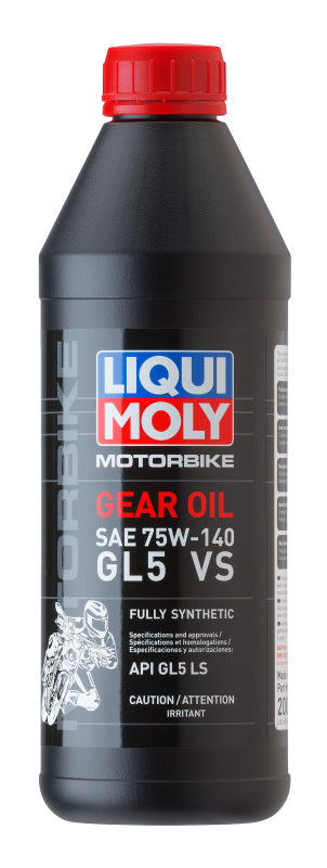 LIQUI MOLY 1L Motorbike Gear Oil GL5 SAE 75W140 for Kawasaki KLF & KVF Models