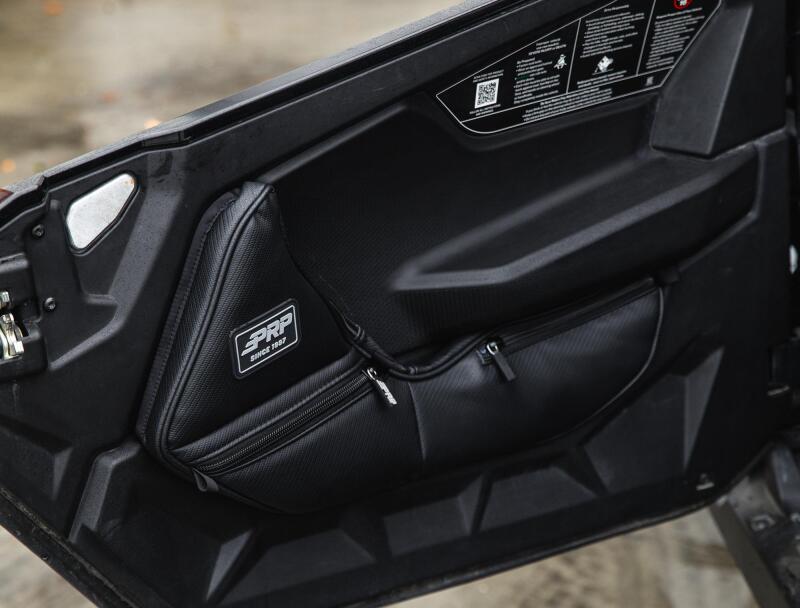 PRP Seats Front Door Bags with Knee Pad for 2025+ Polaris RZR PRO XP, PRO S, and PRO R