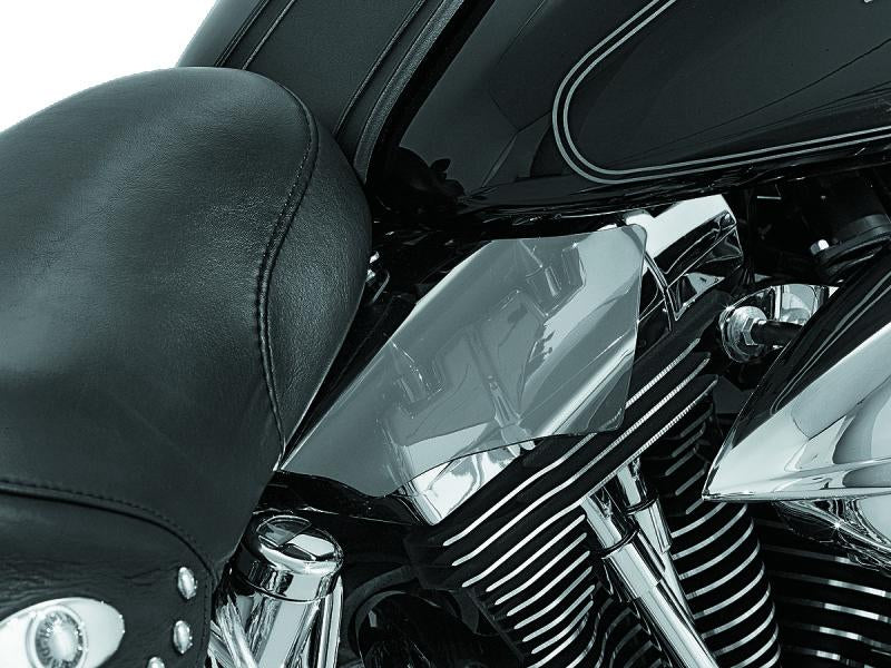 Kuryakyn Saddle Shields Heat Deflectors for Harley Davidson Softail 2000-2017