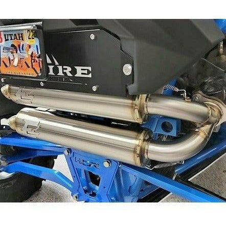 Polaris RZR Pro XP / Turbo R Stainless Series Dual Slip On Exhaust