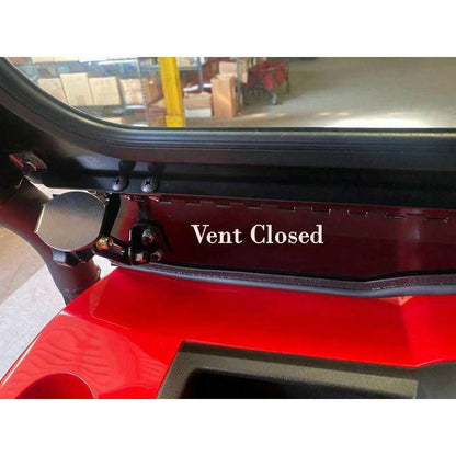 Kawasaki Mule PRO-MX Vented Glass Front Windshield