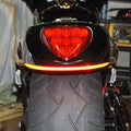 New Rage Cycles 06+ Suzuki M109R Rear Turn Signals with Load Equalizer – Amber/Red