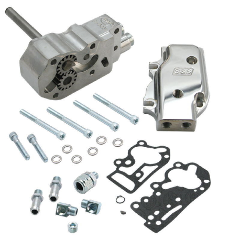 S&S Cycle 92-99 BT High Volume High Pressure Oil Pump Kit with Gears for Harley Davidson