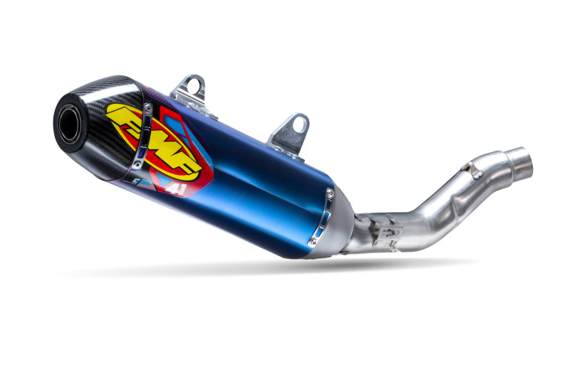 FMF Racing KTM SXF 07-15/XCF 07-15/XCFW 08-16/SMR 07-10 Titanium Anodized 4.1 RCT Muffler with Carbon Cap