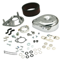 S&S Cycle 91-06 Carbureted XL Sportster Air Cleaner Kit – Chrome for Harley Davidson XL883 Models