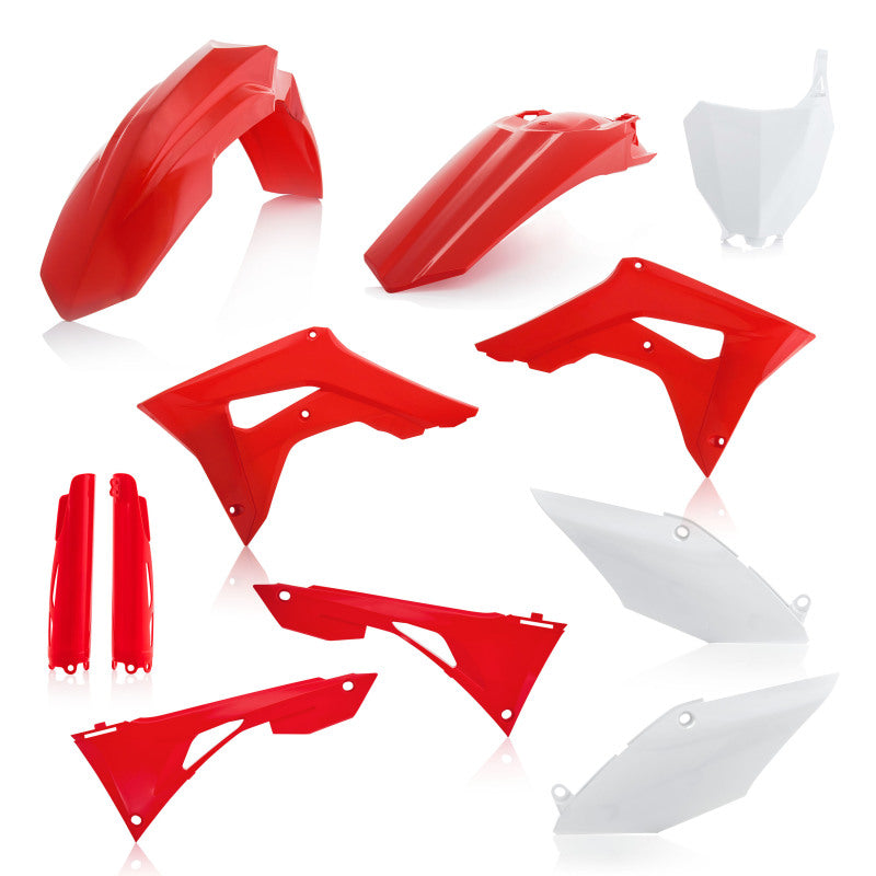 Acerbis 19-22 Honda CRF250R/450R Full Plastic Kit - Red and White