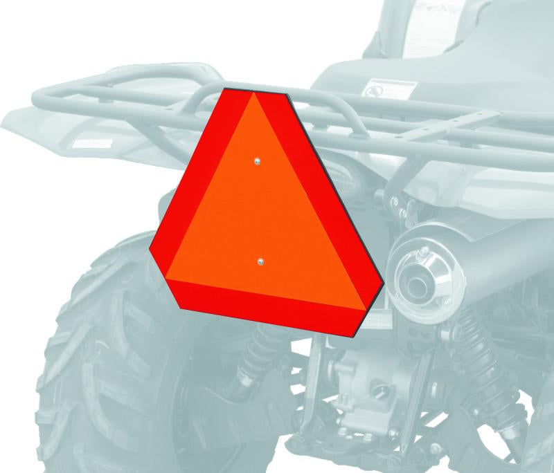 QuadBoss ATV License Plate Kit - White with Number and Letter Sets