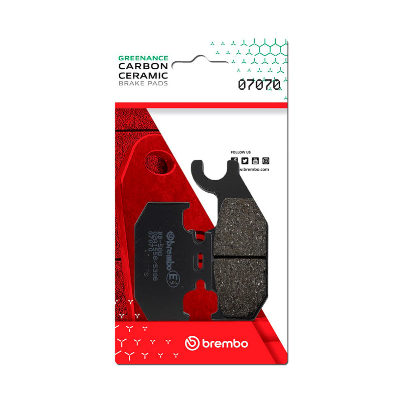 Brembo OE Powersports Rear Brake Pad for Suzuki UH200 Burgman ABS Part #07070