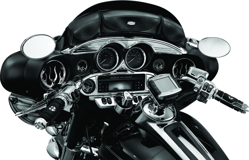 Kuryakyn Switch Panel Accent Chrome for Harley Davidson Touring Models