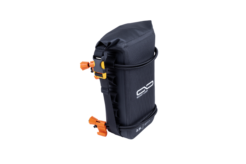 Giant Loop Fender Bag / Number Plate Bag 3.5L - Black for Powersports Vehicles