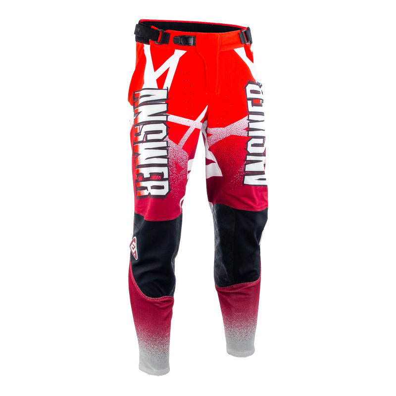 Answer 26 LE Elite Chaos Artifacts Pants 50 Years Dark Red/Red/White Size 30