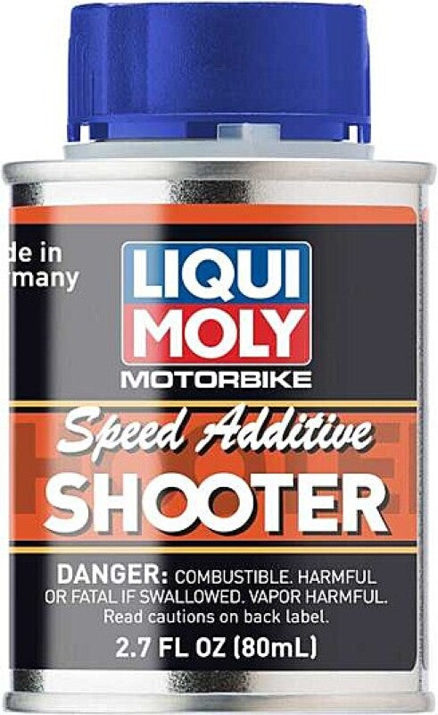 LIQUI MOLY 80mL Motorbike Speed Additive Shooter for Gasoline Engines