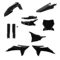 Acerbis 2025 KTM 125-450 SX/SX-F/XC/XC-F Full Plastic Kit - Black