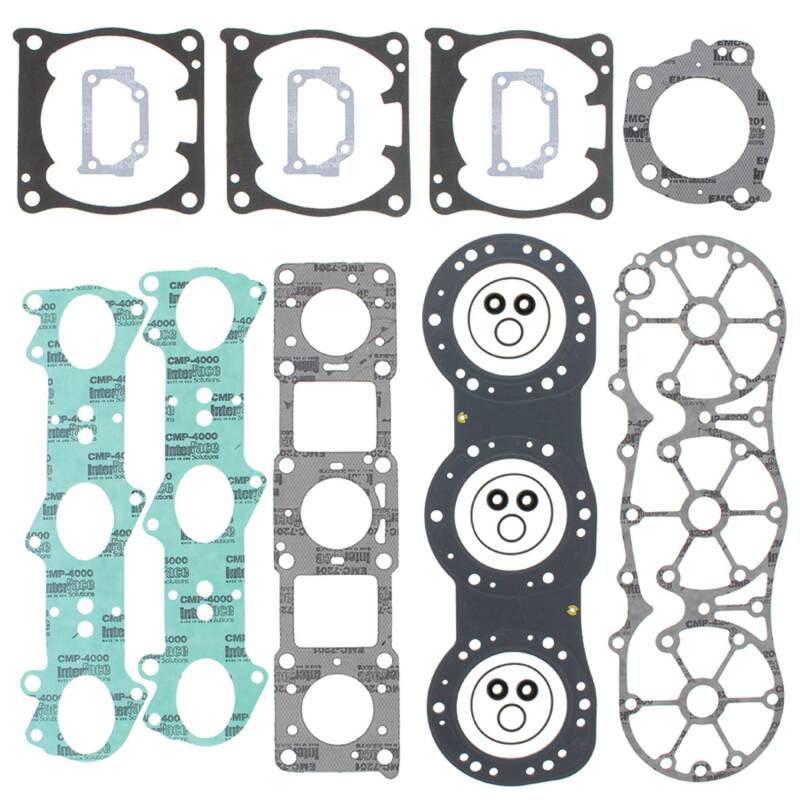 Vertex Pistons Top End Gasket Kit for 2000-2002 GP 1200 & 1999-2000 XL 1200 Wave Runner Models