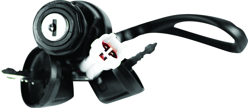 QuadBoss Part 403270 Yamaha YFM350 Grizzly Ignition Switch - Direct Replacement with Factory Harness