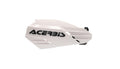 Acerbis Linear Handguard - White/Black for Powersports Vehicles