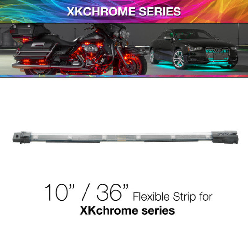 XKGLOW 10-inch Multi-Color Flexible LED Strip for XKchrome & 7 Color Series