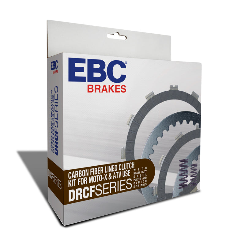 EBC Powersports DRCF Carbon Fiber Lined MX Race Clutch Kit for 2011 Honda CRF 250 R