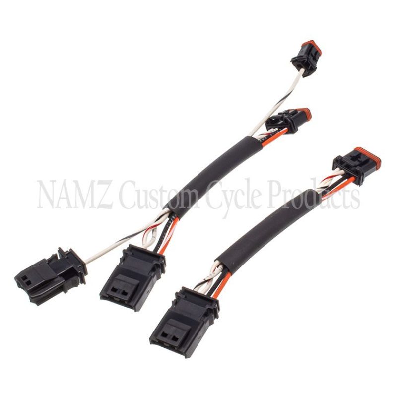 NAMZ V-Twin Dyna Handlebar Control Extension Harness 12 in. for Harley Davidson Models