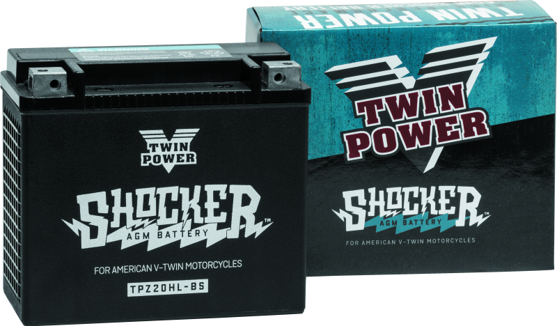 Twin Power YTX-20HL Shocker Battery – Heavy-Duty Powersports Replacement for Harley-Davidson 65989-97A