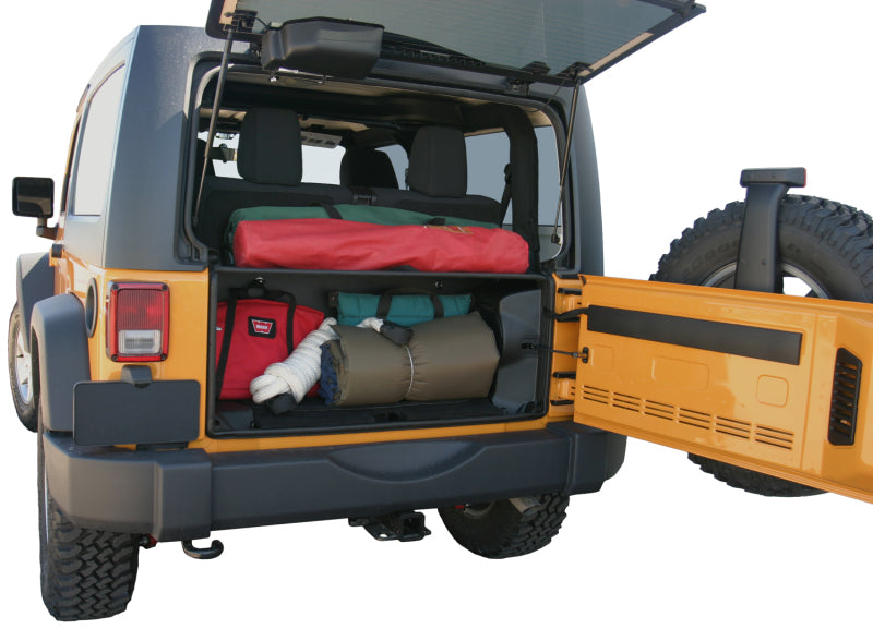 Tuffy Products Jeep Wrangler JK Tailgate Security Enclosure - Black (Part #282-01)