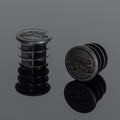 Renthal E195 Fatbar 36 End Plugs in Black for Motorcycle Handlebars