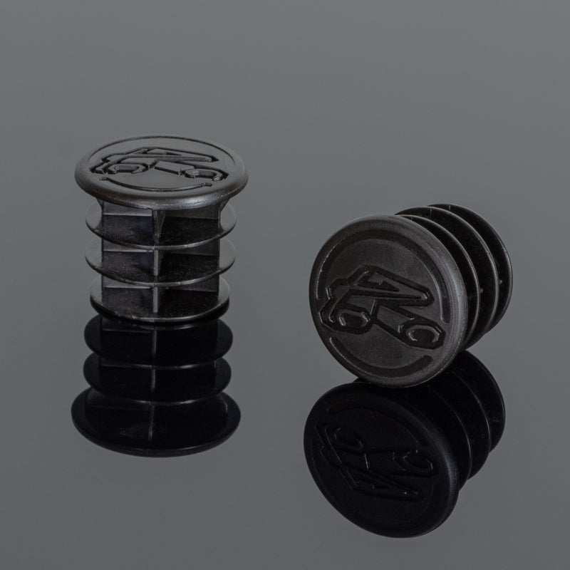 Renthal E195 Fatbar 36 End Plugs in Black for Motorcycle Handlebars