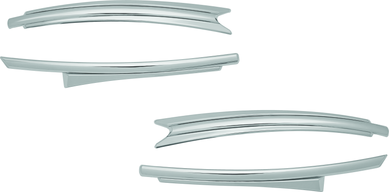 Kuryakyn Saddlebag Top Trim for Indian Motorcycles - Chrome Accent Part #5670