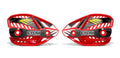 Cycra Probend CRM Ultra Hand Shield - Red for Powersports