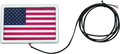 Kuryakyn Freedom Flag LED 4x6 Inch Chrome - Patriotism for Powersports Vehicles