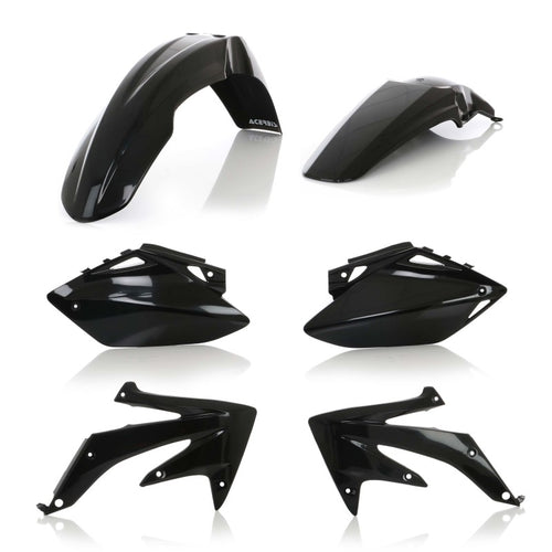 Acerbis 07-08 Honda CRF450R Black Plastic Kit Part 2082050001
