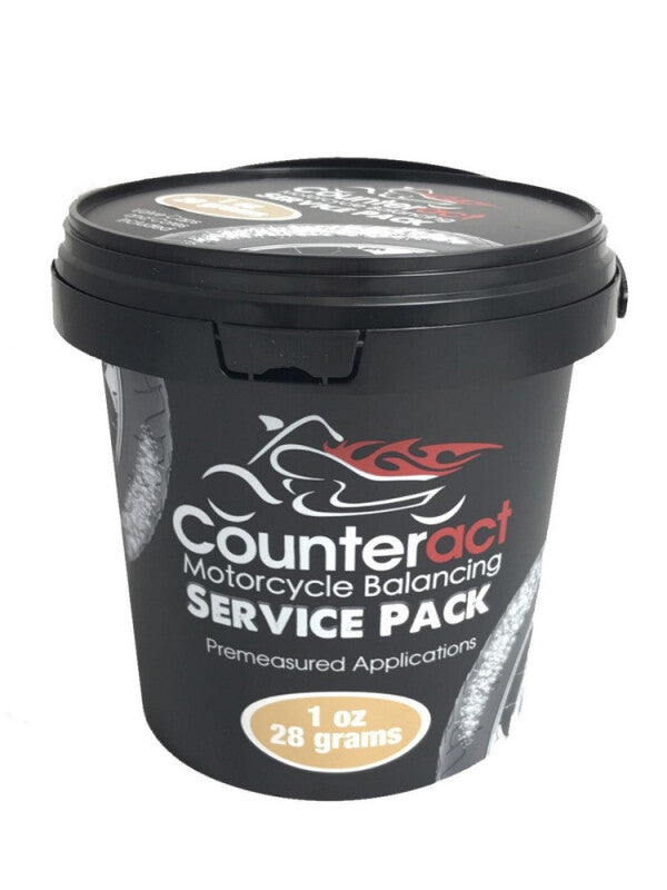 Counteract Motorcycle Balance Beads Shop Service Bucket - 20 Packs of 1 oz Bags