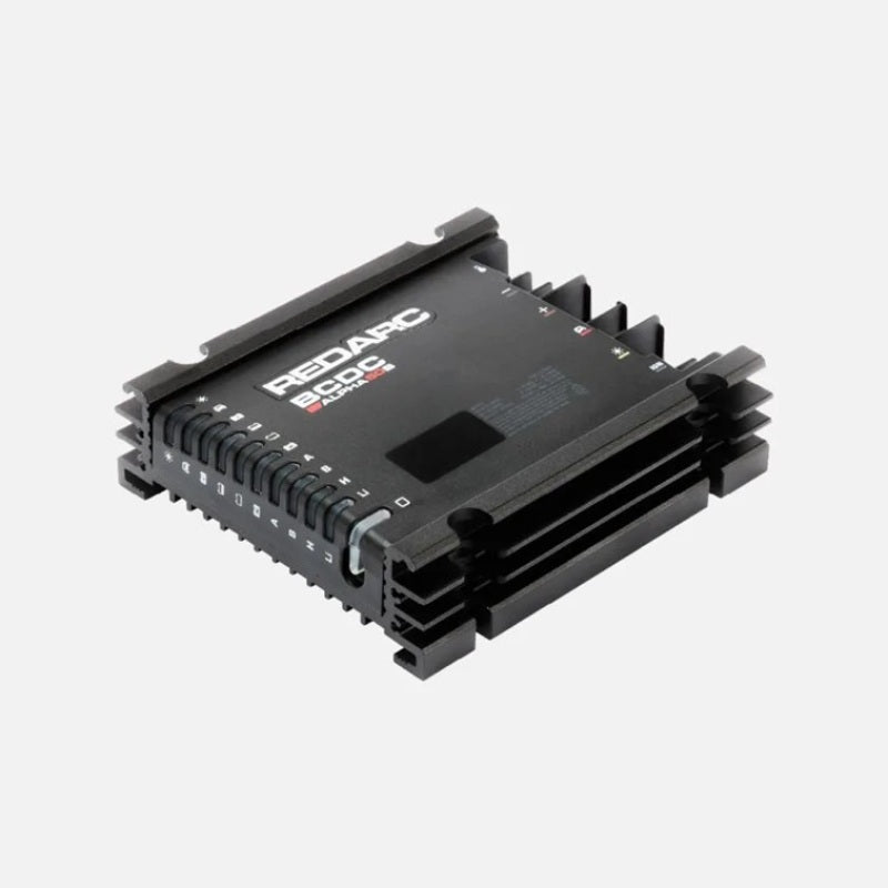 REDARC BCDC12050B Alpha 50A In-Vehicle DC Battery Charger with MPPT Solar Control and Bluetooth Monitoring