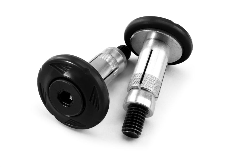 Cycra Grip Armor Bar End for Powersports - Black (Part Number 1CYC-0010-12)