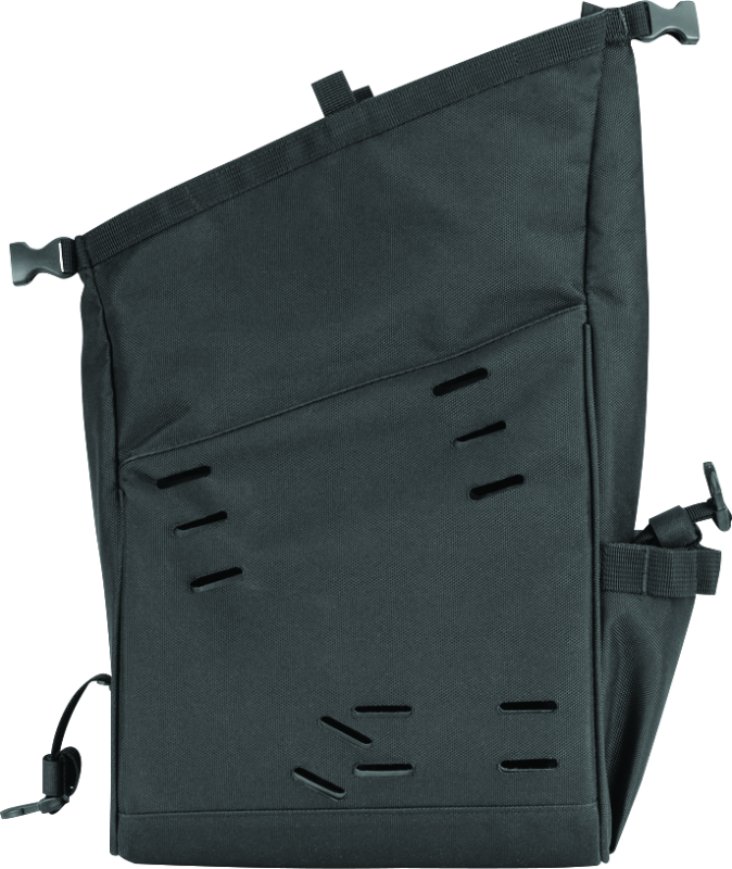 Kuryakyn Hoodrat Universal Swingarm Bag with Secure Roll-Top Design
