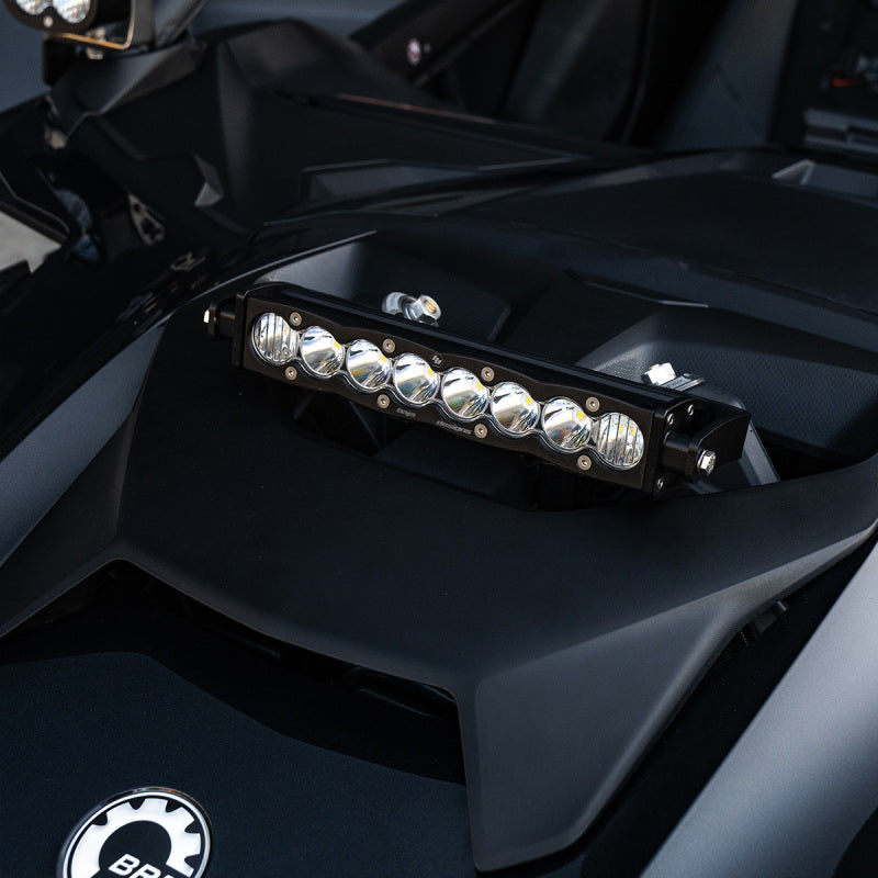 Baja Designs Can-Am Maverick R Clear 10-inch S8 Shock Tower Kit