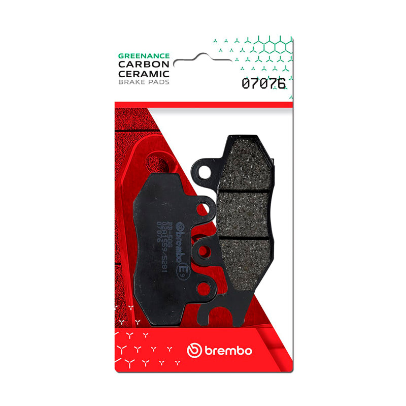 Brembo OE Powersports Front Brake Pad for Suzuki AN400, Kymco 250 Models - Part #07076