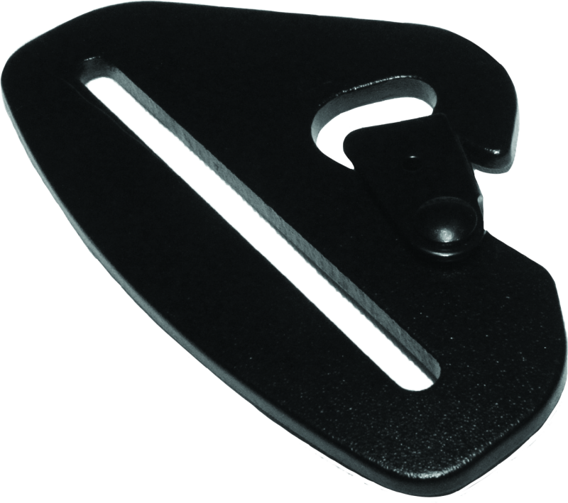 DragonFire Racing 3-Inch Quick Release Harness Tab with Locking Spring Tongue and Safety Lockout Hole