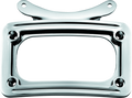 Kuryakyn Curved Chrome License Plate Frame for Motorcycles Part 3162