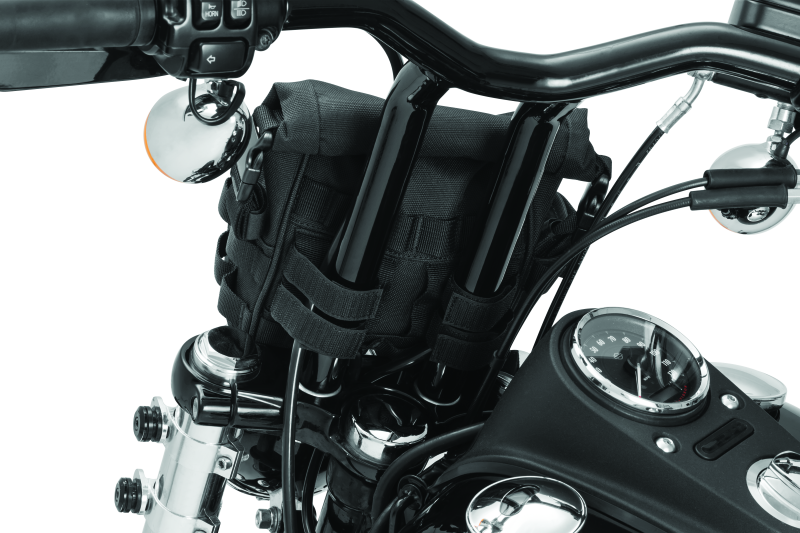 Kuryakyn Barrio Bag Powersports Stash Pouch with MOLLE Attachments and Roll Top Design