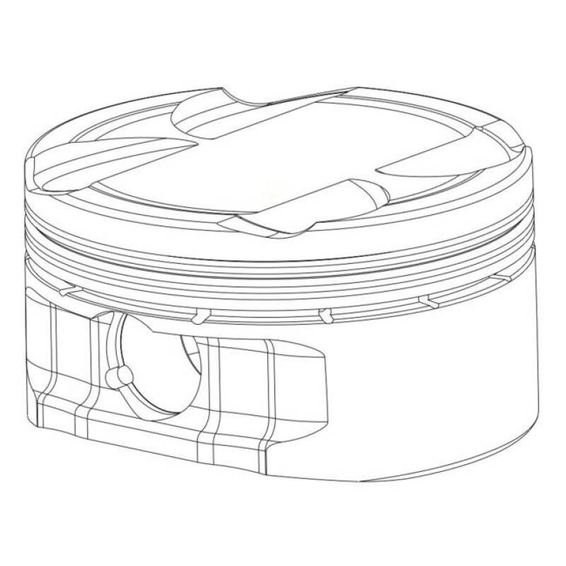 CP Pistons Set of 3 for Toyota GR Yaris G16E-GTS with 87.51mm Bore and 10.5:1 Compression Ratio